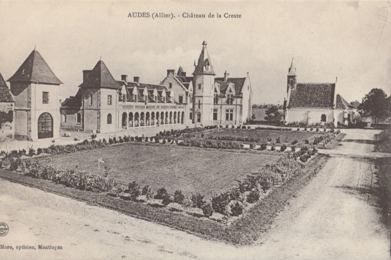 Le château de la Creste à Audes