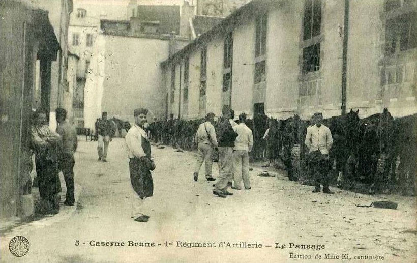 Pansage à la Caserne des Carmélites